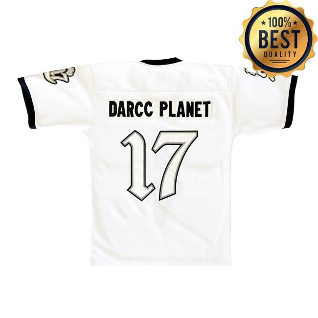 Official Chapter 17 Records Ouija Macc DARCC PLANET - Football Jersey - White Top Shirt