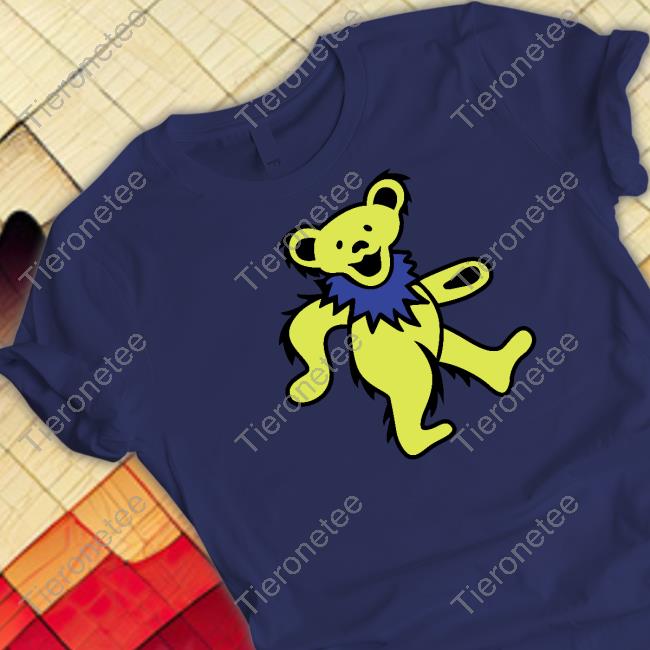 Official Grateful Dead Classic Navy With Yellow Bear Hoodie