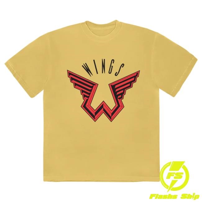 Official Paul McCartney Store Wings Logo Shirt PaulMcCartney