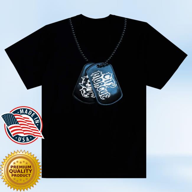 Official City Morgue Merch Store City Morgue Dogtag Shirt Black