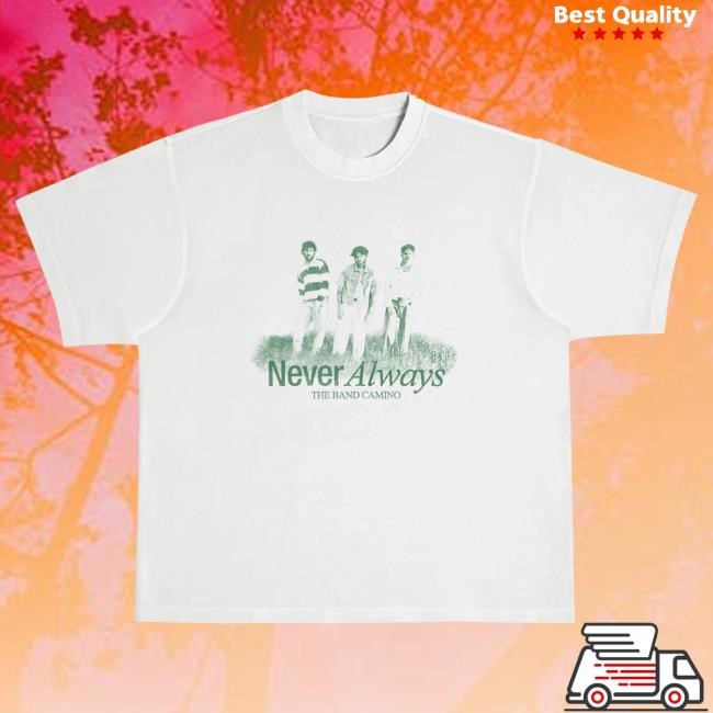 Official Band Camino Merch NeverAlways Photo Tshirt The Band Camino