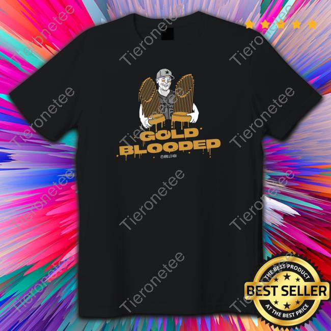Official Gold Blooded Long Sleeve Tee ApolloHOU