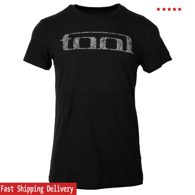 Official Tool Band Merch Store 10,000 Days Distressed Logo Shirt 2024 Tool Band Apparel