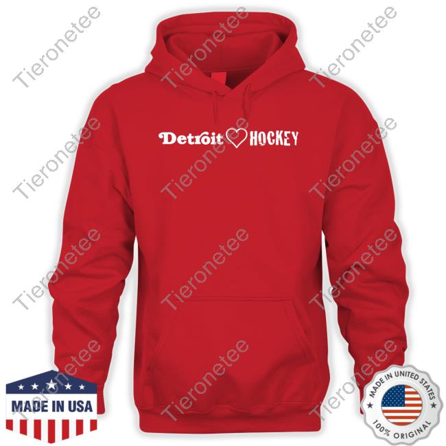 Official Barstool Sports Detroit Loves Hockey Shirt