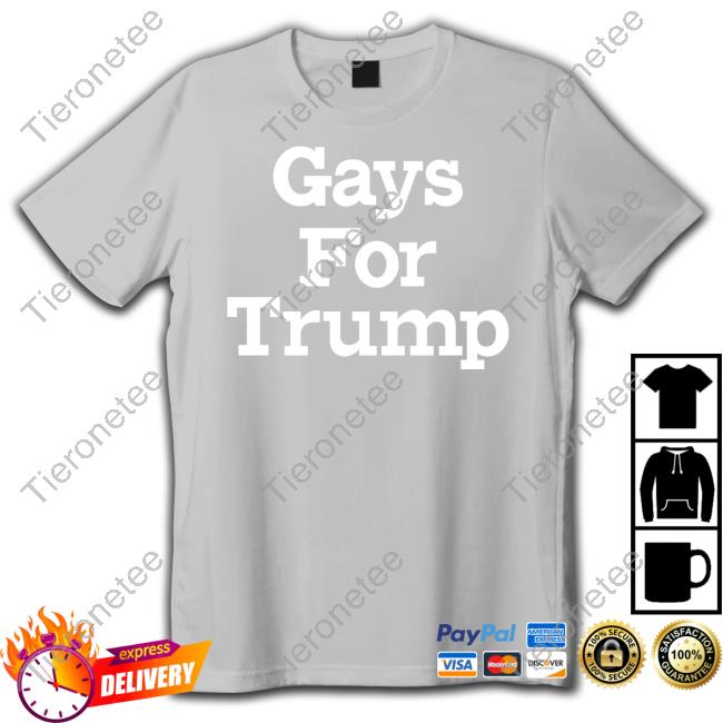 Official Gay For Trump Hooded Sweatshirt