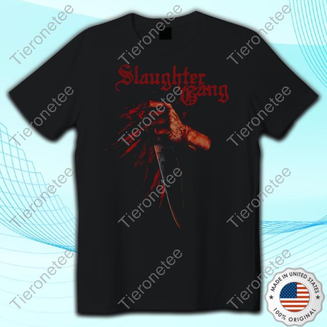 21 Savage Merch Slaughter Gang Death Before Dishonor Tee Tee 21 Savage Merch Slaughter Gang Knife Splatter Shirts