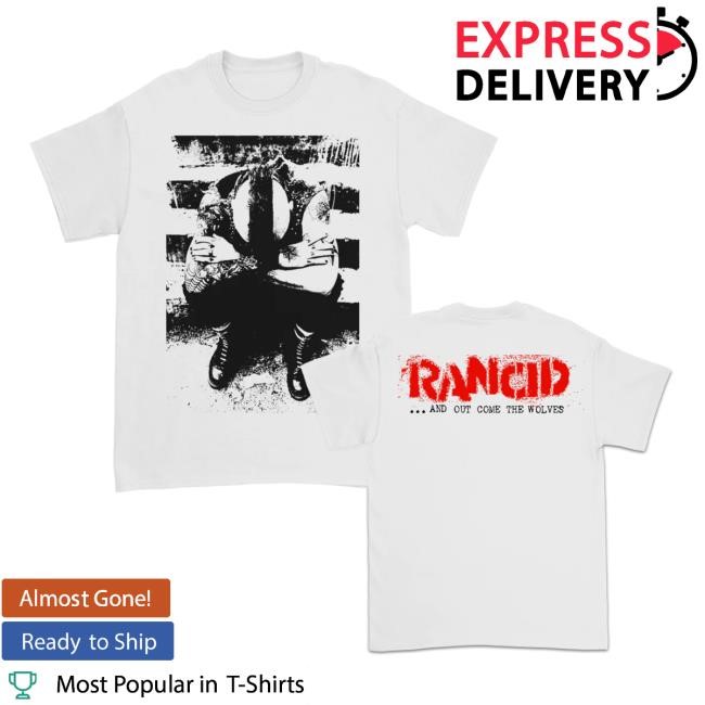 And Out Come The Wolves Boxed S/S Tee (White) – Rancid Store US