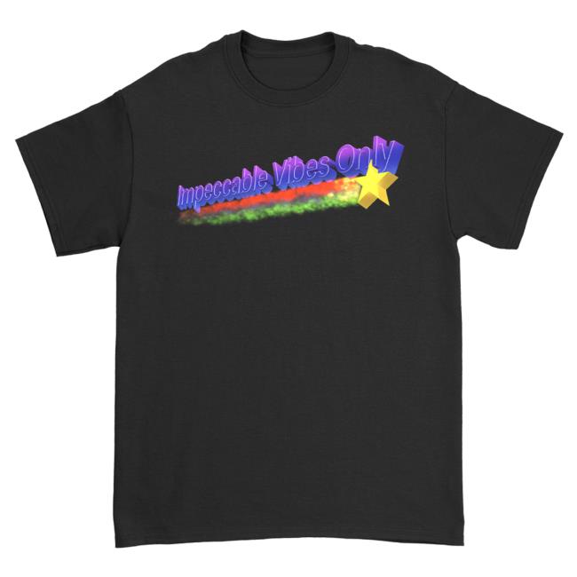 Official Kings Road Merch Store Beach Too Sandy Impeccable Vibes Only Shirt 2024 (Black) Kings Road Shop