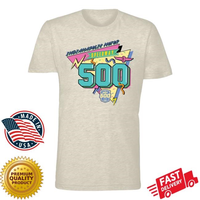 Indy 500 Official Store Merch 2024 Indy 500 '90S Tees