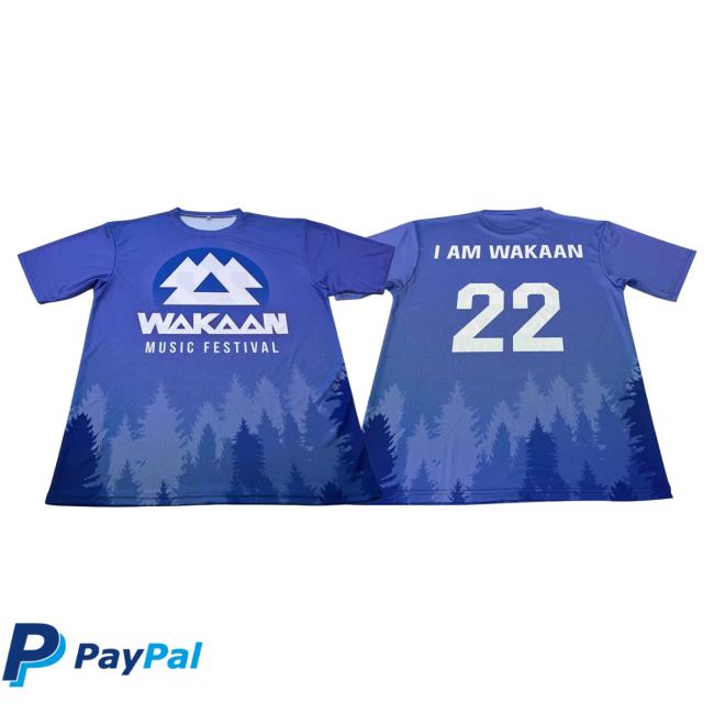 Official Wakaan Merch Store Wakaan Music Festival 2022 Sublimated Attractive Shirt