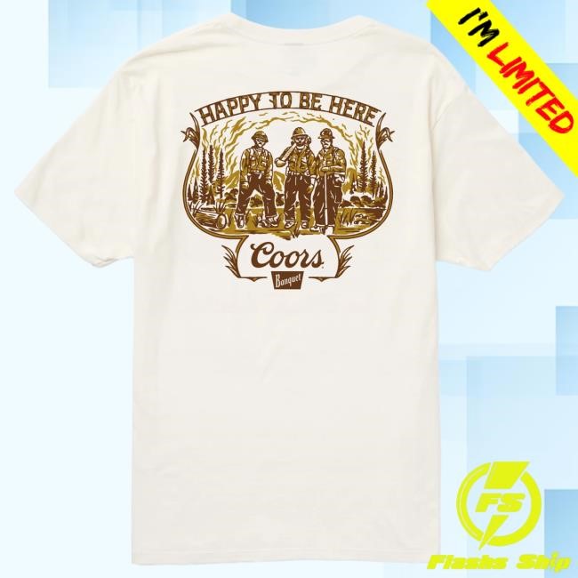 Official Coors Banquet Seager x Coors Banquet Hotshots Tshirt