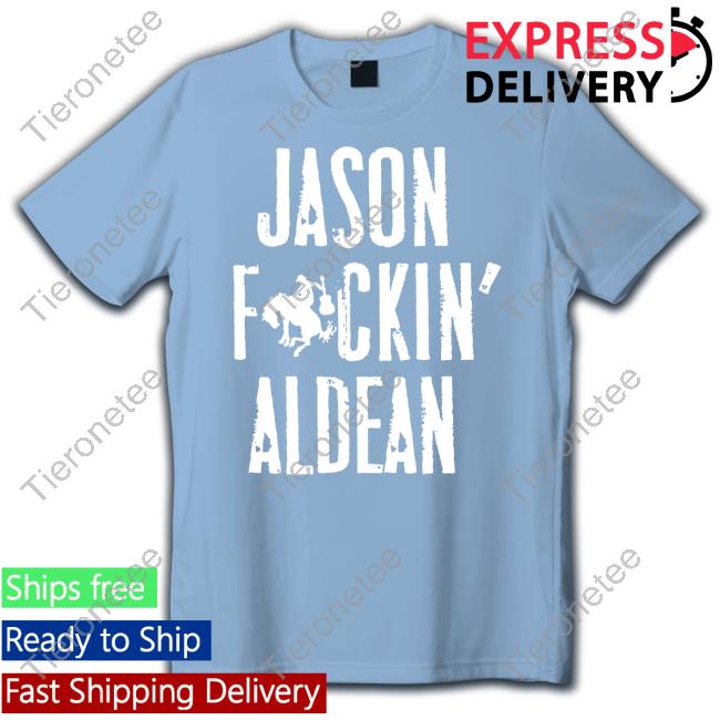 Official Jason Aldean Merch Jason F'n Aldean Hoodie
