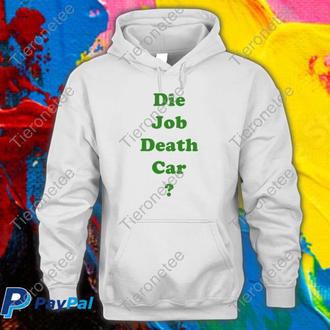 Official Japanese Die Job Death Car Shirt Eichan_GZ