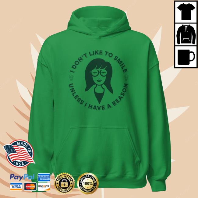 Official Paramount Merch Store Daria Don't Like To Smile Adult Sweaters Paramount Clothing Shop