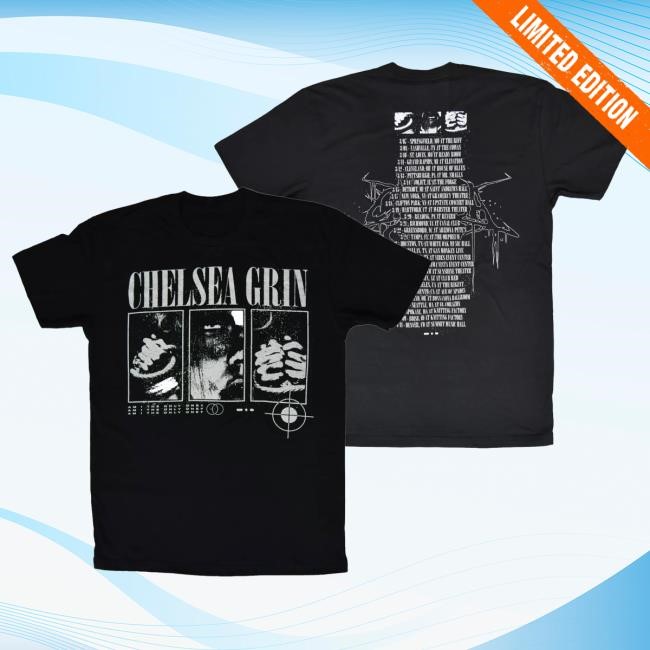 Official Merchbar Chelsea Grin Tour Tshirt Merch Bar