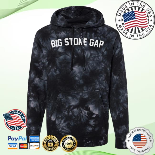 Official Hometown Apparel Clothing Merch Big Stone Gap Virginia Classic Curve Tie Dye Crewneck Sweatshirt