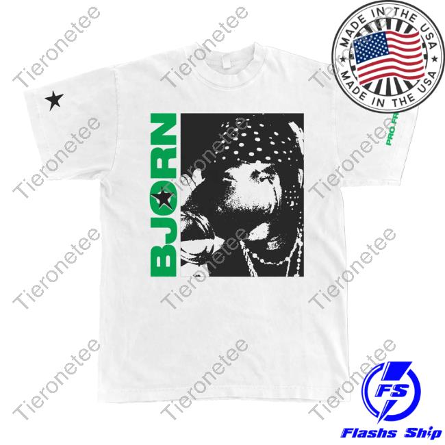 Official Smino Zero Fatigue Merch Bjorn Pro Freak Tshirt White Zerofatigue