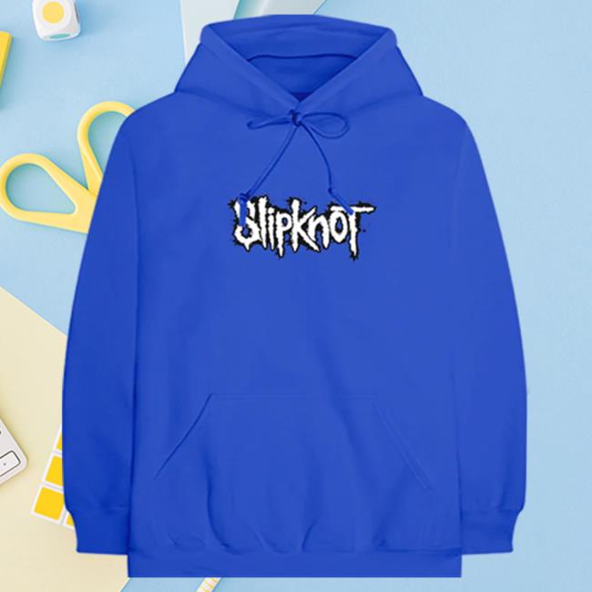 Official Slipknot Merch Store Slipknot Splatter Logo Blue Sweater Slipknotmerch Apparel Clothing Shop