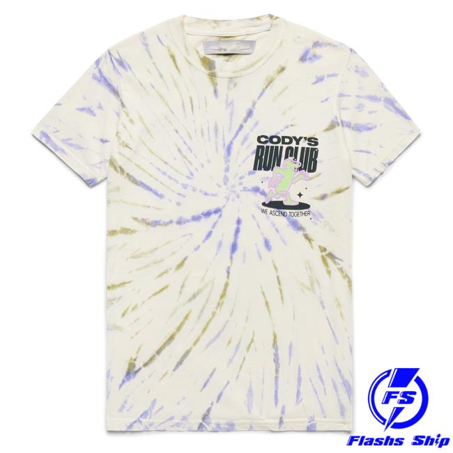 Official Cody's Run Club Merch We Ascend Together T-Shirt