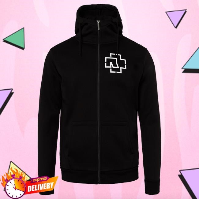 Official Rammstein Merch Store Rammstein Full Zip Hooded Sweatshirt ”Sehnsucht – Schneider”