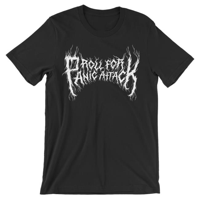 Official Dropout Tv Dropout Merch Store Shop Dimension 20 Fantasy High Roll For Panic Attack Top Shirt Dropouttv