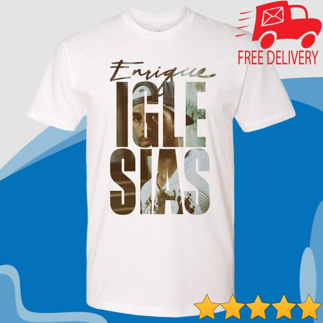 Enrique Iglesias Photo Text Tee