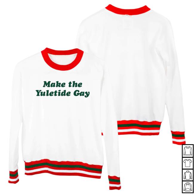 Official Kacey Musgraves Merch Store KaceyMusgraves Make The Yule-Tide Gay Pull Over Hoodie Kacey Musgraves Apparel Clothing Shop