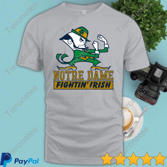 Homefield Apparel Notre Dame Leprechaun Fighting Irish Tee Shirt