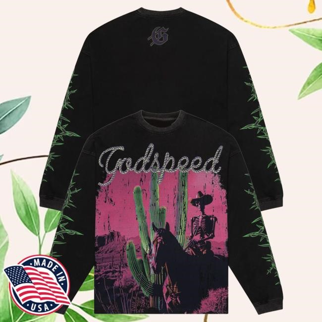 Official Godspeed New York Clothing Shop WestworldLong-Sleeve (Black Wash)