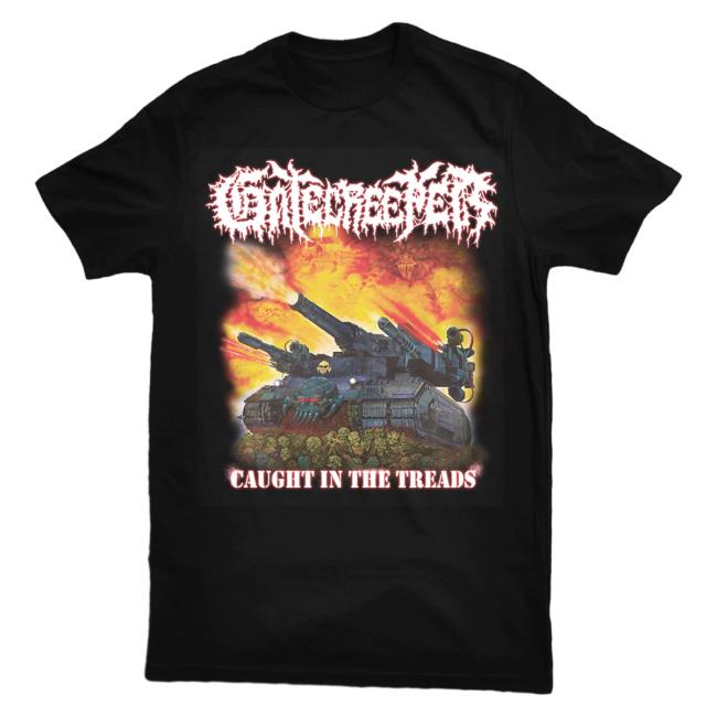 Official Gatecreeper Merch Store Gatecreeper "CAUGHT IN THE TREADS" Popover Shirt