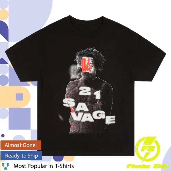 Official 21 Savage Merch Store Saint Laurent Don 21 Savage IAAB TOUR Attractive Shirt 21 Savage Apparel Clothing 21Savage