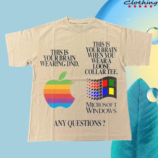 Official Do Not Disturb Clothing Store Shop Dnd By Ferris This Is Your Brain Popover Shirt Cream