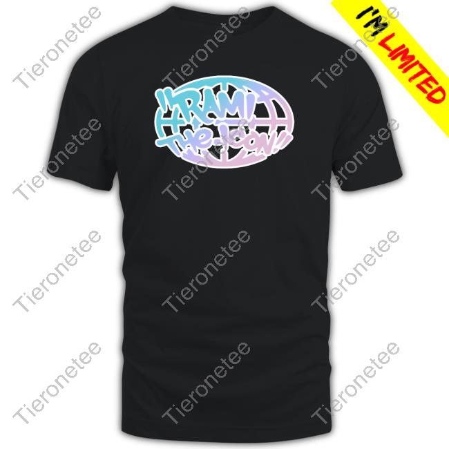 Rami The Icon Merch Rami The Icon Worldwide Gradient Long Sleeve T Shirt Ramitheicon