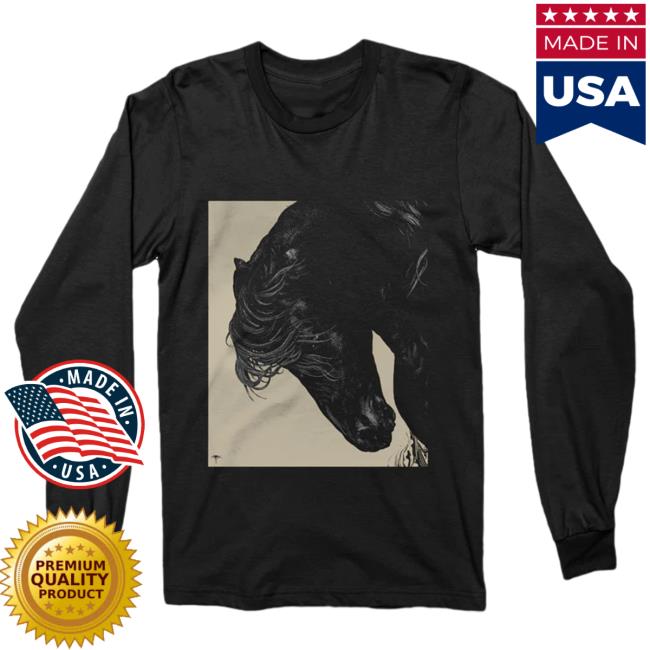 Official Death Wish Store Richey Beckett "Dark Horse" Premium Black Long Sleeve Tees Deathwish Inc