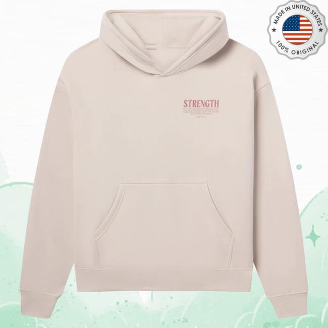 Official Elevated Faith Clothing Strength Unisex Crew neck