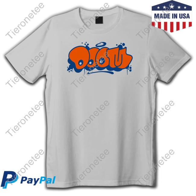 Mf Doom Throw Blue & Orange T Shirt
