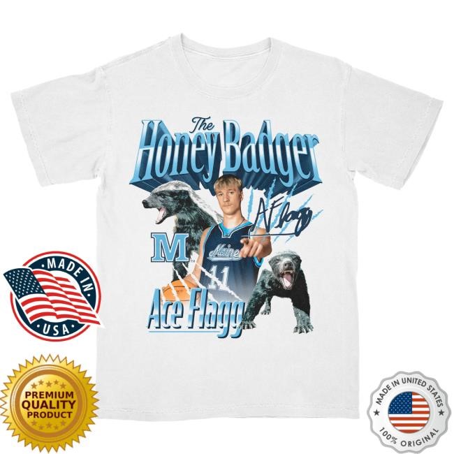 Official Nil Store Merch Shop White "The Honey Badger" Sweatshirt