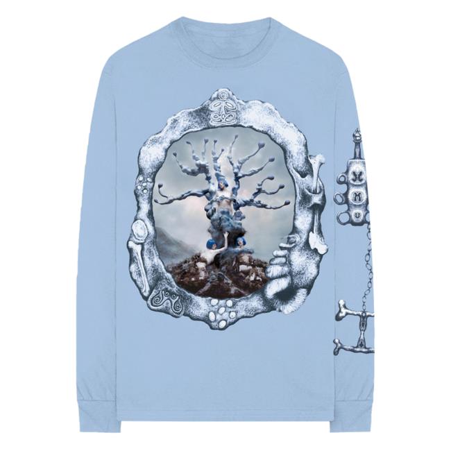 Official Ashnikko Merch Blue Magic Tree Frame Longsleeve