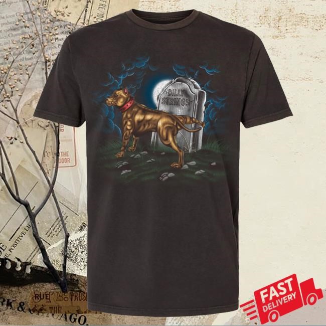 Official Billy Strings Merch Store Dog Grave Shirt (Samborghini)