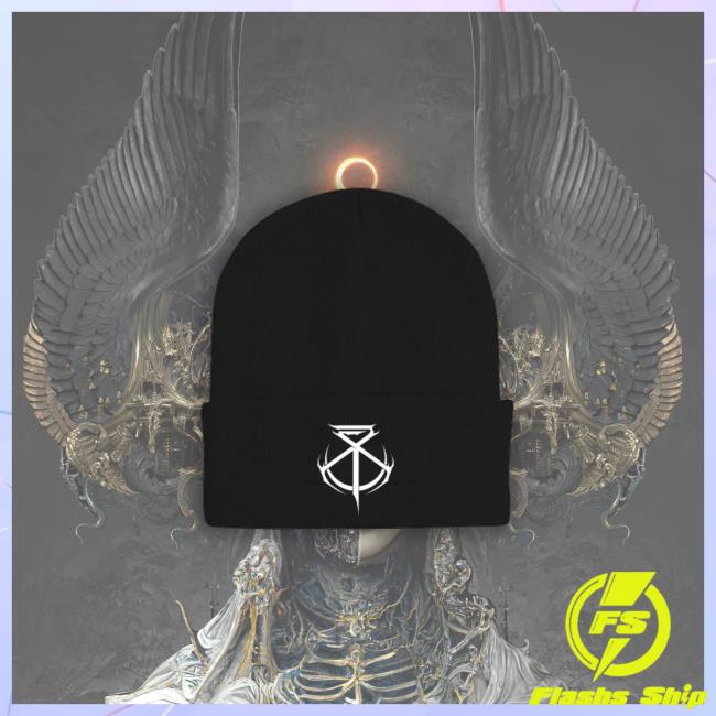 Official Brand Of Sacrifice Merch Sigil Black Winter Beanie Hat