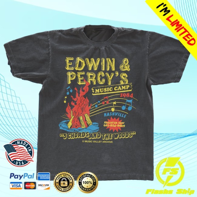 Music Valley Archive Edwin & Percy's Music Camp New Tee