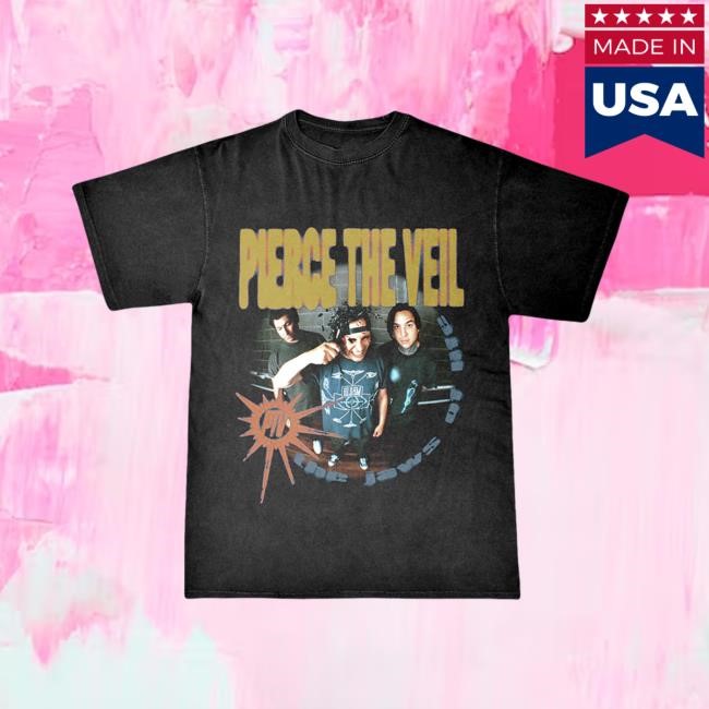 Pierce The Veil Merch Jaws of Life Photo Short Sleeve Shirt PTV Merch