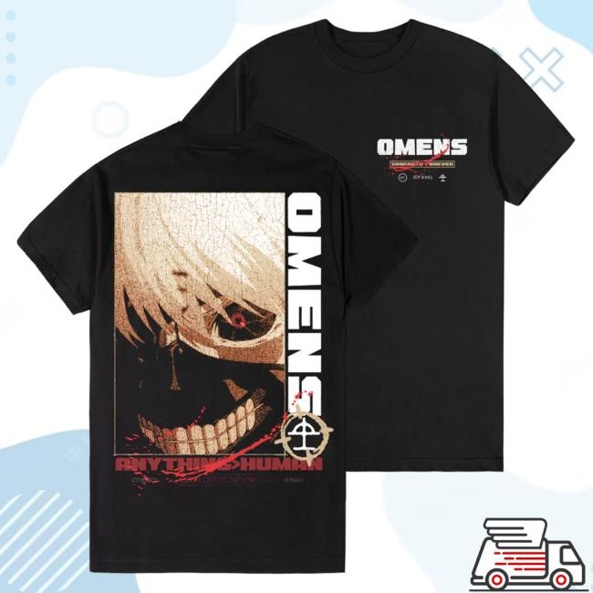 Official Bad Omens Merch Bad Omens Anything>Human Tee BadOmens