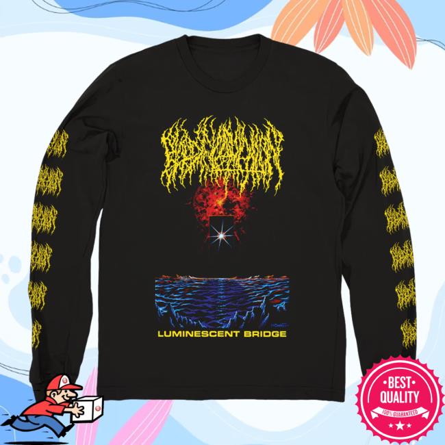 Evilgreed Merch Blood Incantation Luminescent Bridge Hoodie