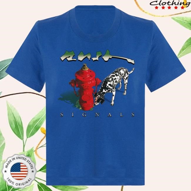 Official Rush Band Youth Signals Attractive Shirt