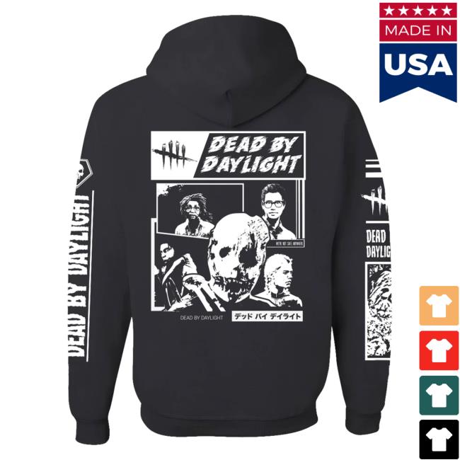 Official Dead By Daylight Merch Retro Trapper Hoodie Dead By Daylight Merch Retro Trapper Hoodie
