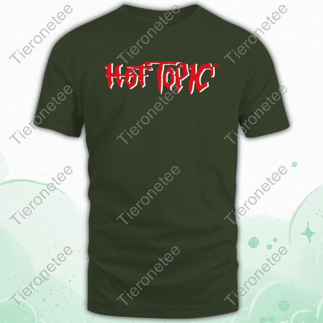 Official Retro Hot Topic Logo Hoodie