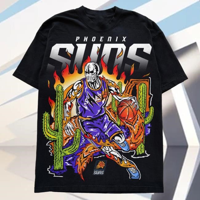 Cactus Crossover Tee - Black | Warren Lotas Official NBA