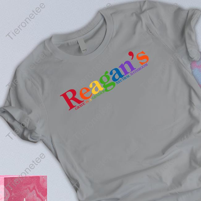 Official Reagan's Grave Is A Gender Neutral Bathroom Hoodie