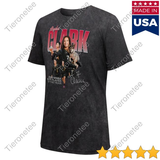 Las Vegas Aces Alysha Clark Wnba 2023 6Th Player Of The Year Tshirt